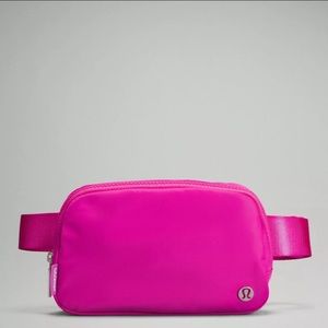 Lululemon Sonic Pink Everywhere Belt Bag NWT